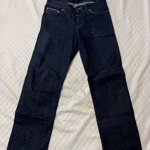 Naked and Famous selvage denim jeans. 1 wash and 1 soak.